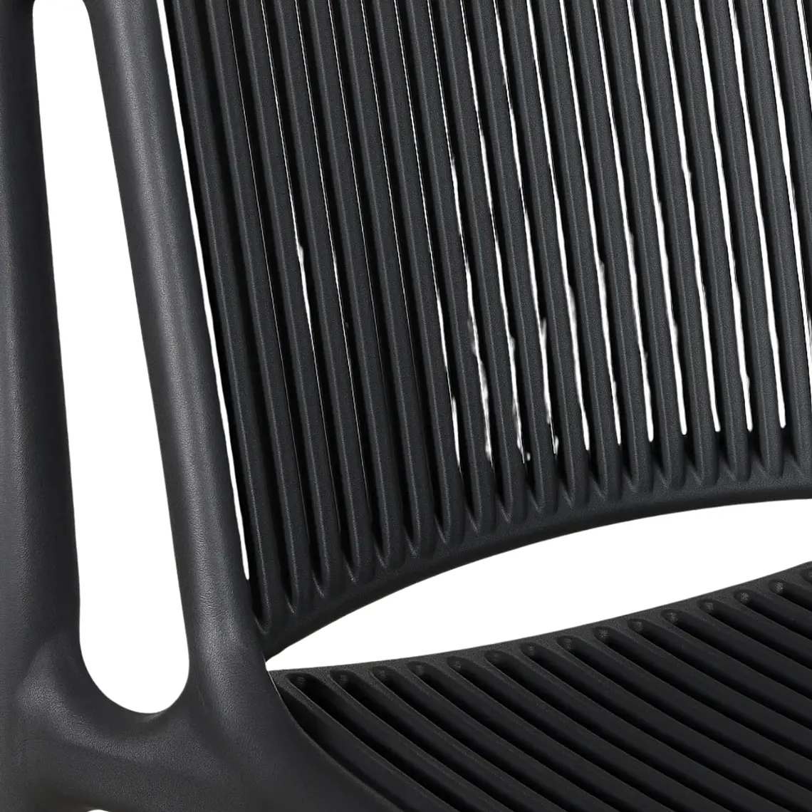 Taburete Alto Aksel Negro - Polipropileno 74 cm 2