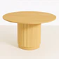 Mesa Redonda Nórdica Odín 130 cm - Madera Natural - Miniatura 1