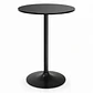 Mesa Bar Redonda Loki 60x100 cm - MDF y Metal - Miniatura 1