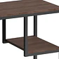 Mesa Auxiliar de 3 Niveles con repisas - MDF y Metal  - Miniatura 3