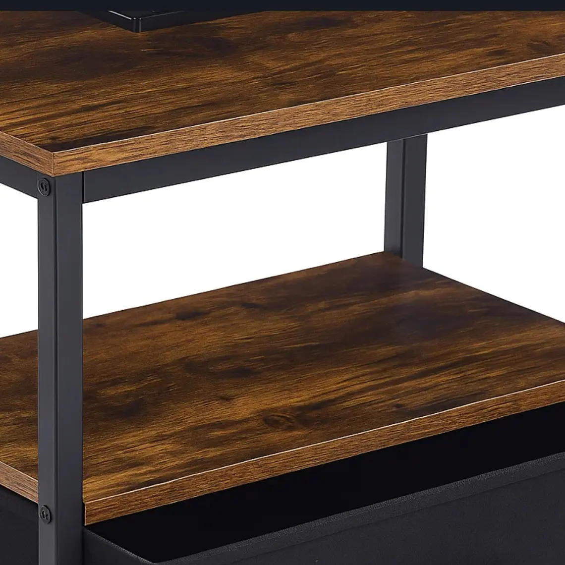 Velador Vidar Industrial - MDF/Tela y Metal 3