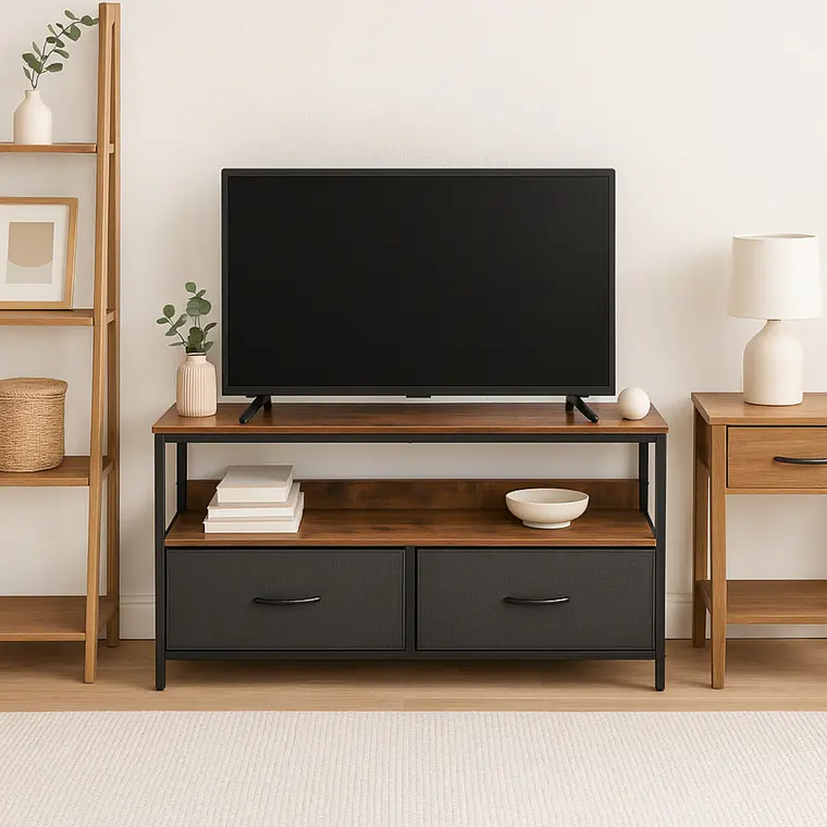 Rack de TV Tellus con Organizador 98 cm 2