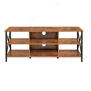 Rack Arrimo Librero Industrial Cross 135x37 cm