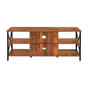 Rack Arrimo Librero Industrial Cross 135x37 cm
