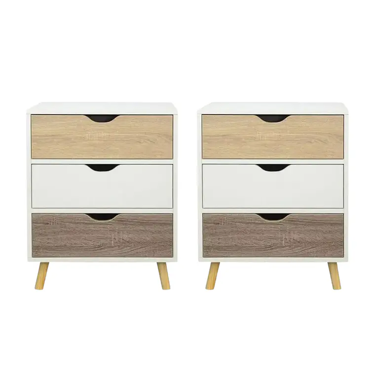 Pack de 2 Veladores Eames 3 niveles 1
