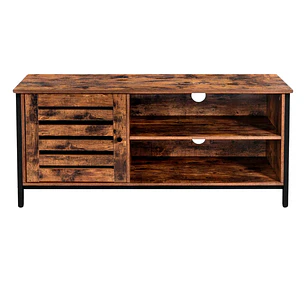 Rack de TV Rustik Madera Oscura Walnut 110x40 cm