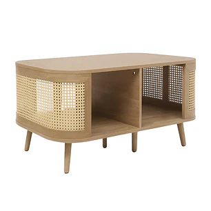 Mesa de Centro Valkra Rattan - Natural