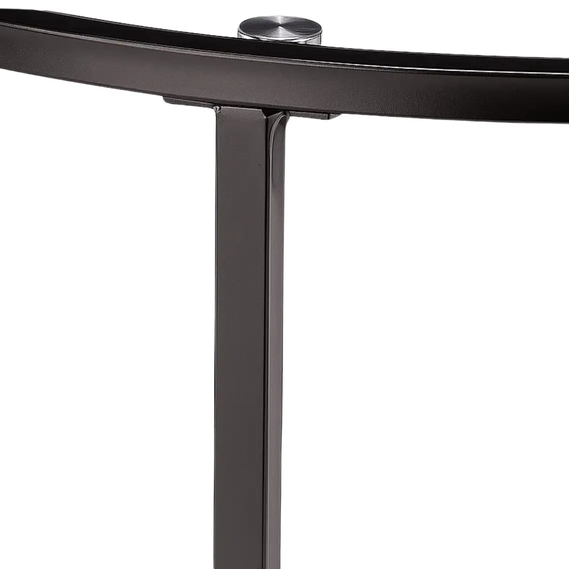Mesa de Centro Sirkel 78 cm - Vidrio y Metal 2