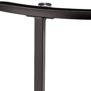 Mesa de Centro Sirkel 78 cm - Vidrio y Metal