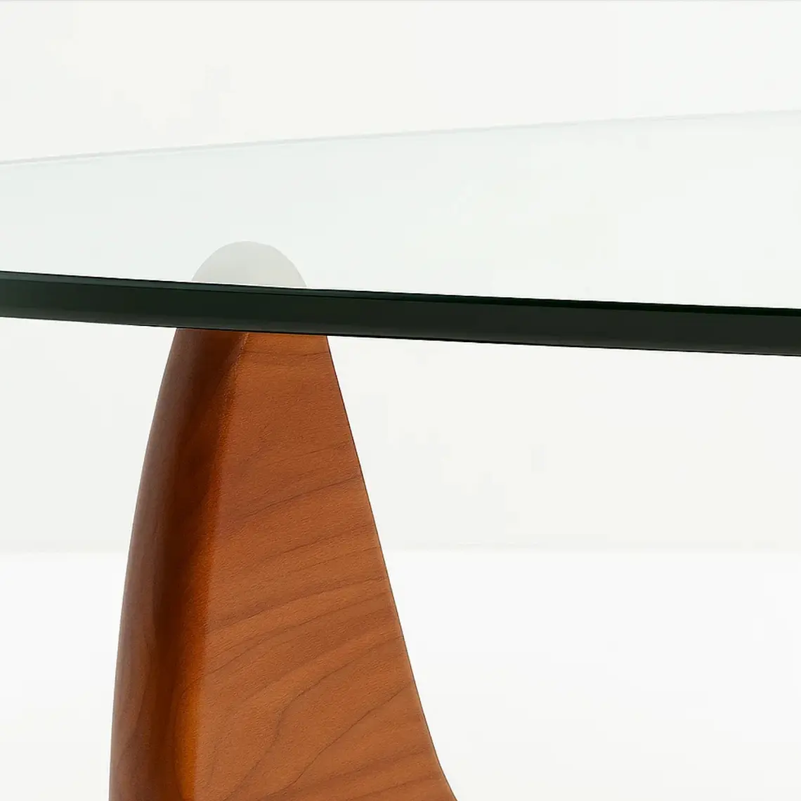 Mesa de Centro Haf 128 cm - Vidrio y Madera 3