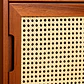 Vitrina de Bambú y Ratán Sintético 4 Niveles - Miniatura 3