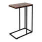 Mesa Lateral estilo industrial - MDF y Metal - Miniatura 1