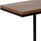 Mesa Lateral estilo industrial - MDF y Metal - Miniatura 3