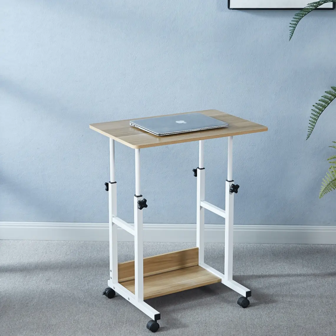 Mesa de Computador Ajustable Forn Pro con ruedas  2