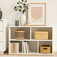 Estantería Baja Multibox Blanca 80x24 cm - Miniatura 2