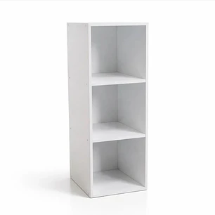 Estante Saga 3 repisas Blanco - MDF