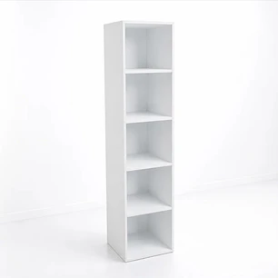 Estante Saga 5 repisas Blanco - MDF