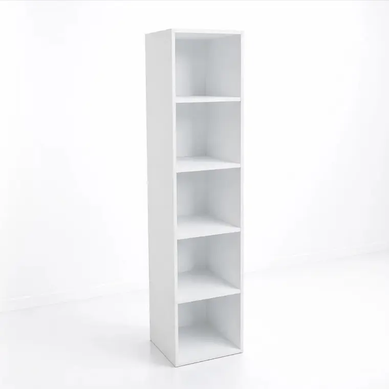 Estante Saga 5 repisas Blanco - MDF 2