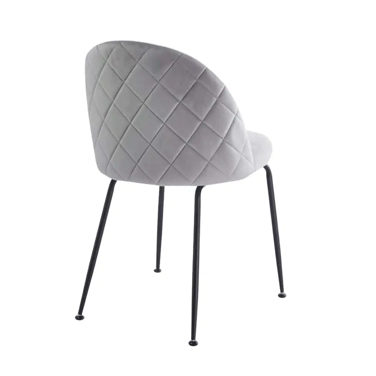 Pack 4 Sillas Breda Black Velvet  3