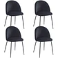 Pack 4 Sillas Breda Black Velvet  - Miniatura 4