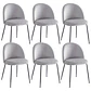 Pack 6 Sillas Breda Black Velvet  - Miniatura 3