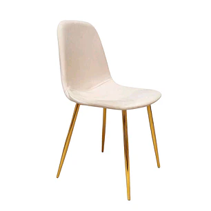 Pack 4 Sillas Spoon Gold Velvet