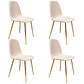 Pack 4 Sillas Spoon Gold Velvet - Miniatura 1
