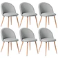 Comedor Bucarest 160x90 cm con 6 Sillas Breda Lino - Miniatura 2