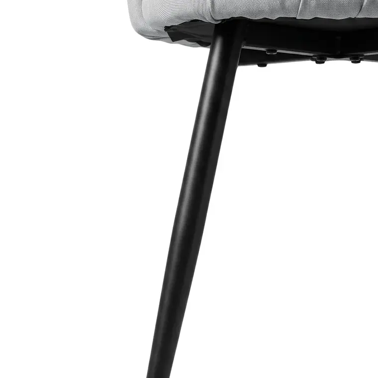 Silla Breda Top Black Lino 14
