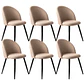 Pack 6 Sillas Breda Top Black Lino- COPIA - Miniatura 1