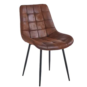 Silla Capitone Black Vintage
