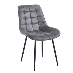 Pack 4 Sillas Capitone Top Black Vintage