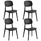 Pack 4 Sillas de Terraza Garden - Polipropileno Resistente - Miniatura 7