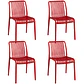 Pack 4 Sillas de Terraza Ruan - Polipropileno - Miniatura 25