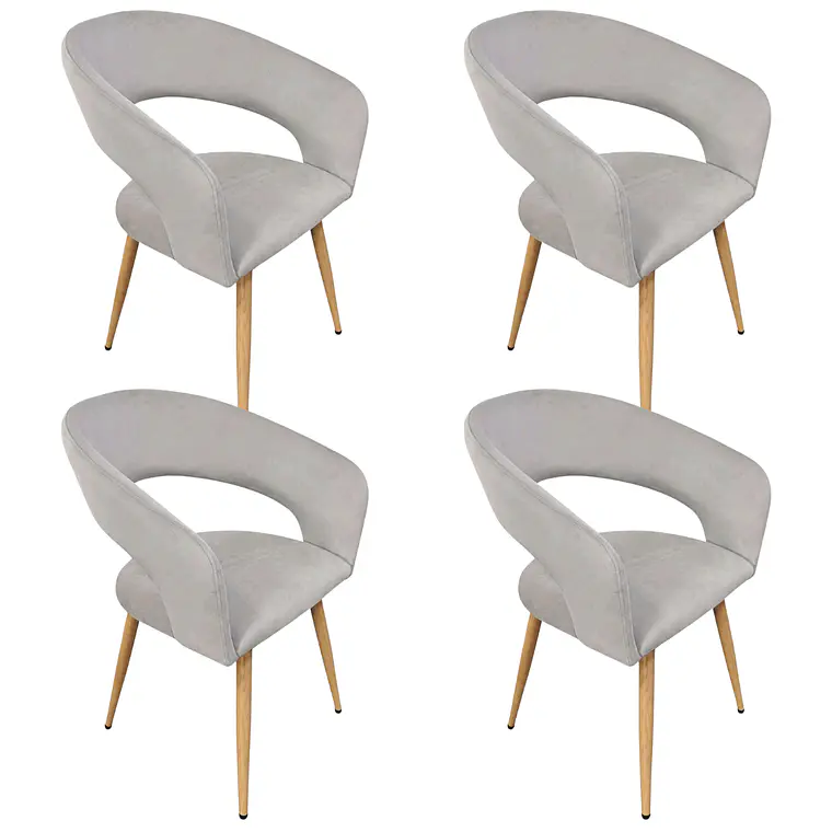 Pack 4 Sitales Butacas Siena Wood 1