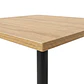 Mesa Restoran Negra Wood 70x70 cm - Metal y MDF - Miniatura 4
