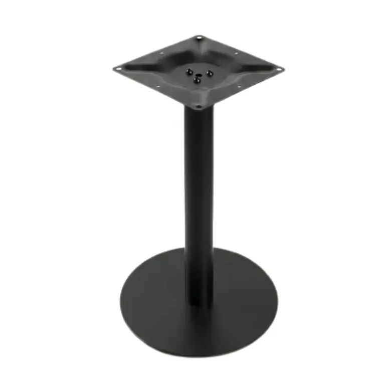 Mesa Restoran BlackWhite cuadrada 70x70 cm - Metal y MDF 15