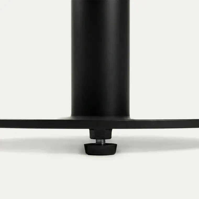 Mesa Restoran BlackWhite redonda 60 cm - Metal y MDF 17