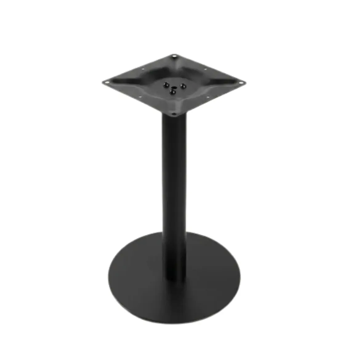 Mesa Restoran BlackWhite redonda 60 cm - Metal y MDF 15