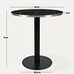 Mesa Restoran BlackWhite redonda 60 cm - Metal y MDF - Miniatura 7