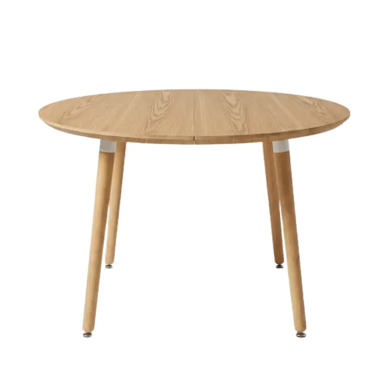 Mesa Expandible - Extensible Redonda de 100 cm a 180 cm color madera 3