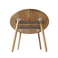 Mesa Expandible - Extensible Redonda de 100 cm a 180 cm color madera - Miniatura 4