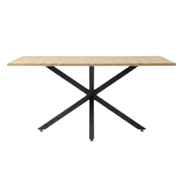 Mesa Asgard Black rectangular Madera 140x90 cm 2