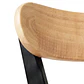 Comedor Mesa Asgard Black rectangular Madera 140x90 cm con 4 Sillas Slender Fresno - Madera  - Miniatura 12