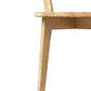 Comedor Mesa Asgard Black rectangular Madera 140x90 cm con 4 Sillas Slender Fresno - Madera  - Miniatura 22