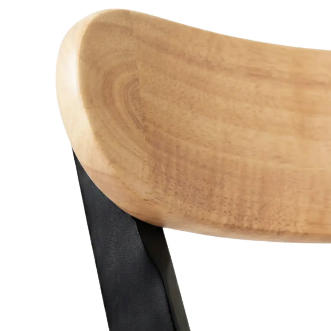 Comedor Mesa Asgard Black rectangular Madera 160x90 cm con 4 Sillas Slender Fresno - Madera  12