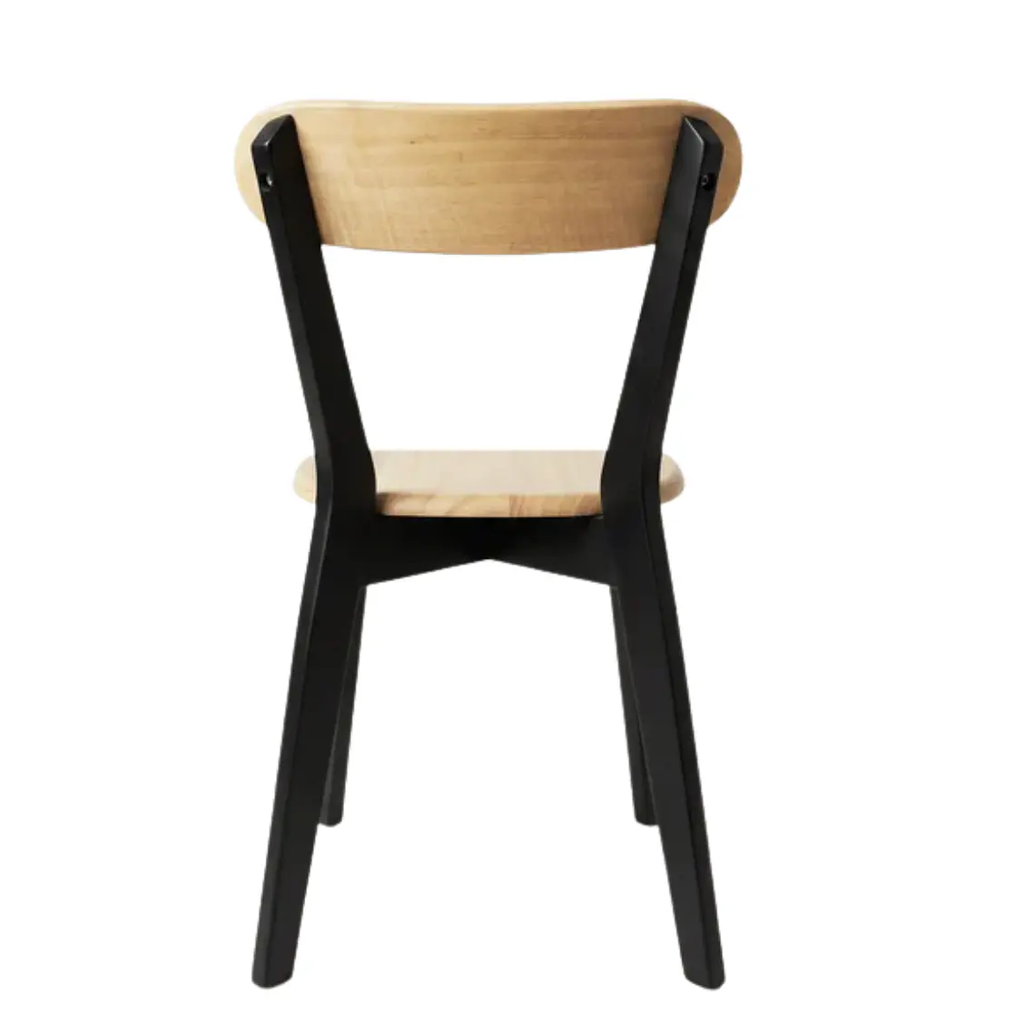 Comedor Mesa Asgard Black rectangular Madera 160x90 cm con 4 Sillas Slender Fresno - Madera  10