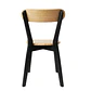 Comedor Mesa Asgard Black rectangular Madera 160x90 cm con 4 Sillas Slender Fresno - Madera  - Miniatura 10