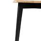 Comedor Mesa Asgard Black rectangular Madera 160x90 cm con 6 Sillas Slender Fresno - Madera - Miniatura 11