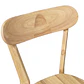 Comedor Mesa Asgard Black rectangular Madera 140x90 cm con 6 Sillas Slender Fresno - Madera - Miniatura 18